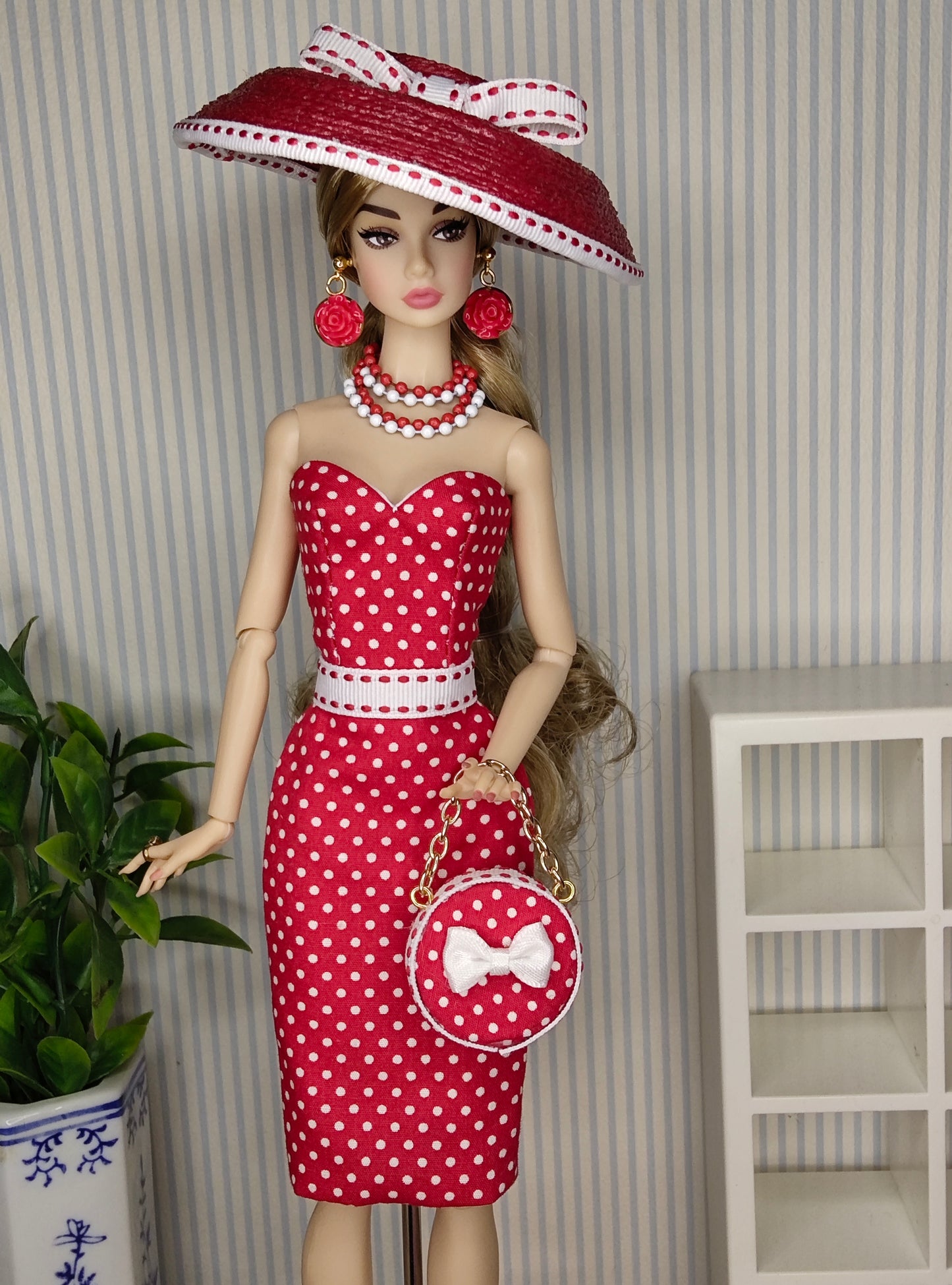 Modelo "Red dot" para muñecas de 12"