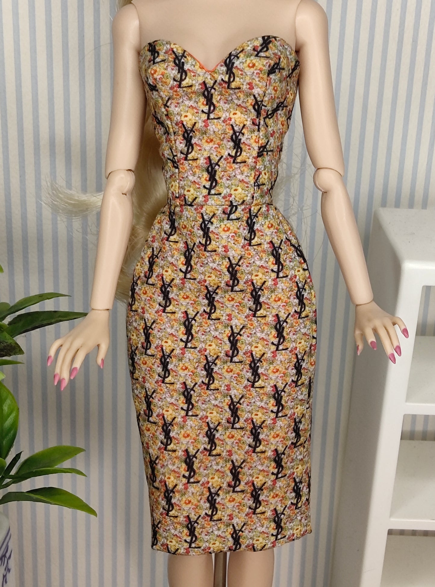 Modelo "YSL" para muñecas de 12"