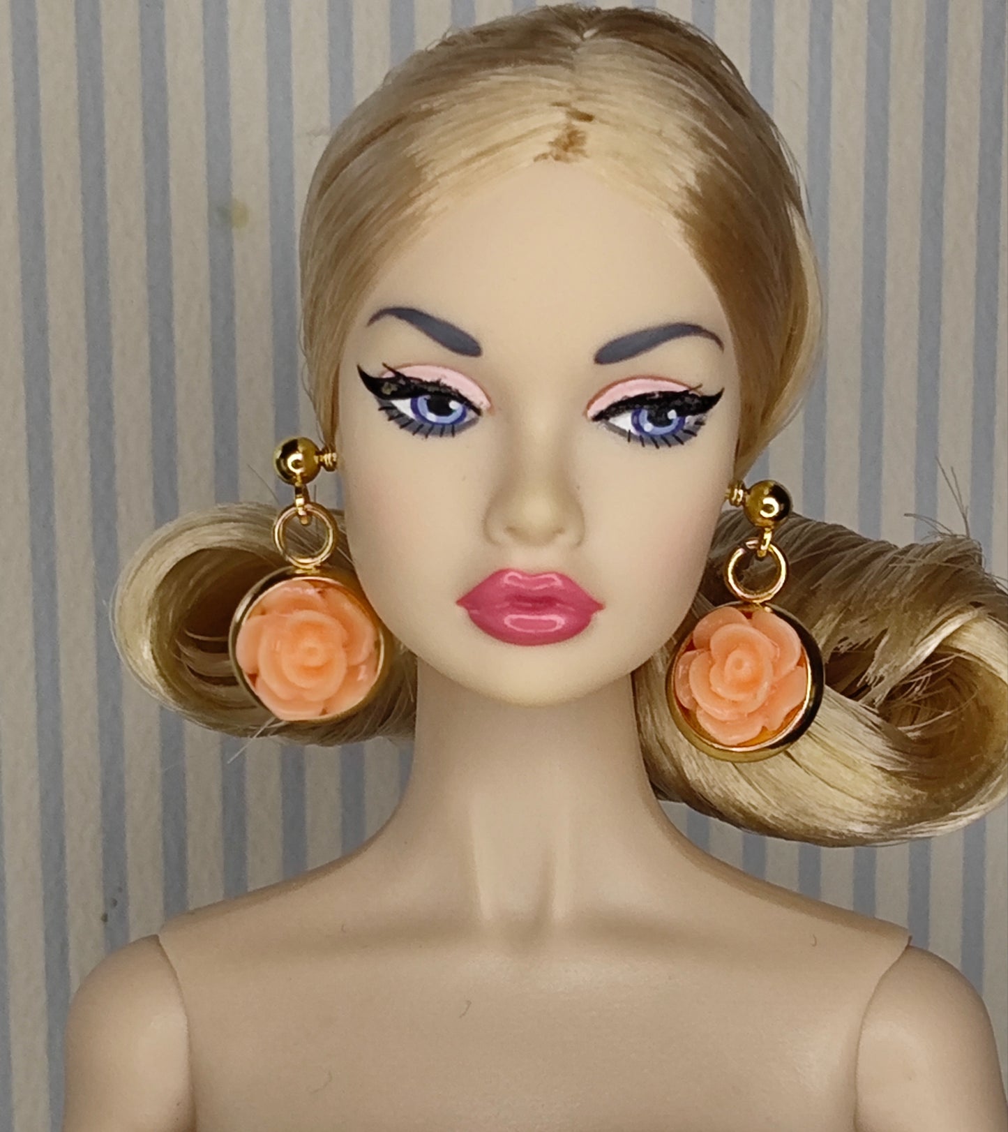 Modelo "LV naranja" para muñecas de 12"