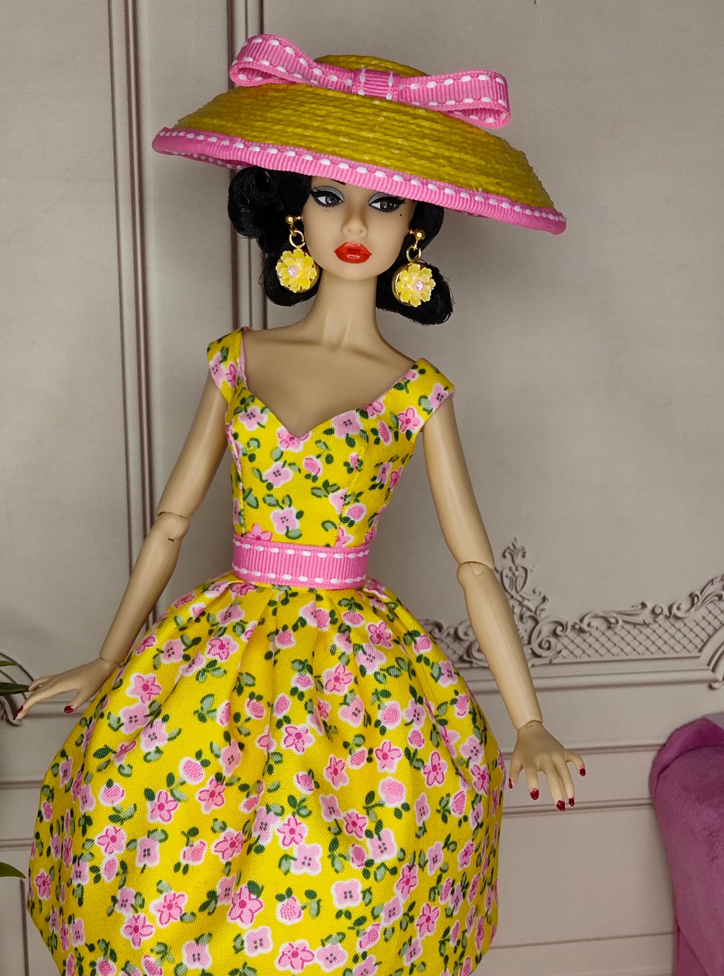 Modelo "APRIL" para muñecas de 12"