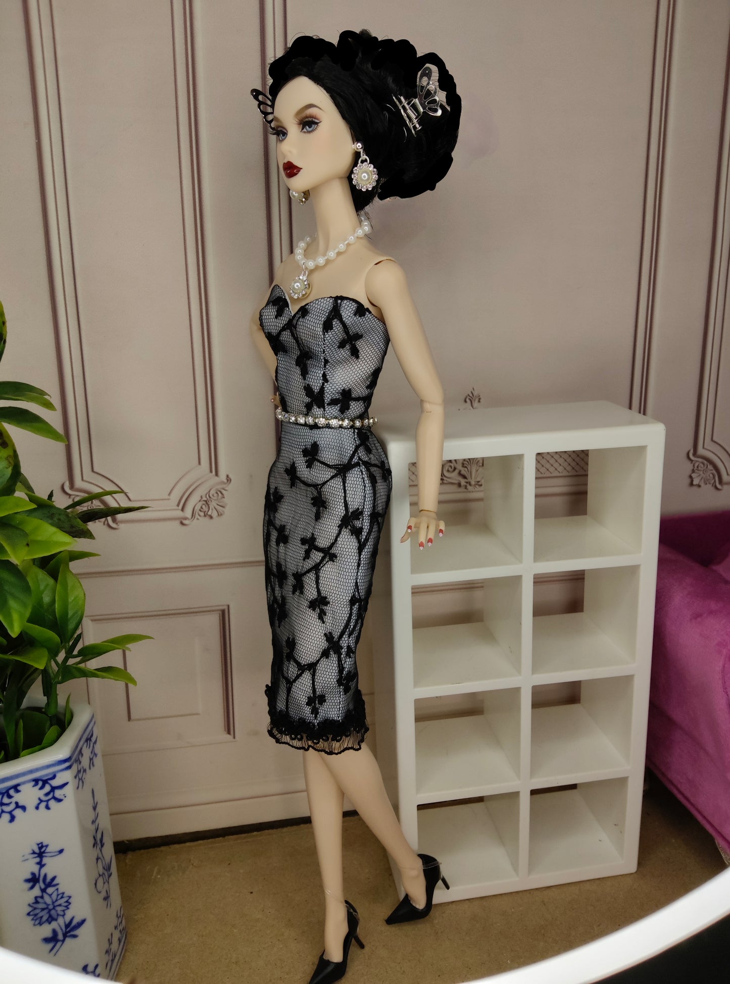 Modelo "LUCRECIA" para muñecas de 12"