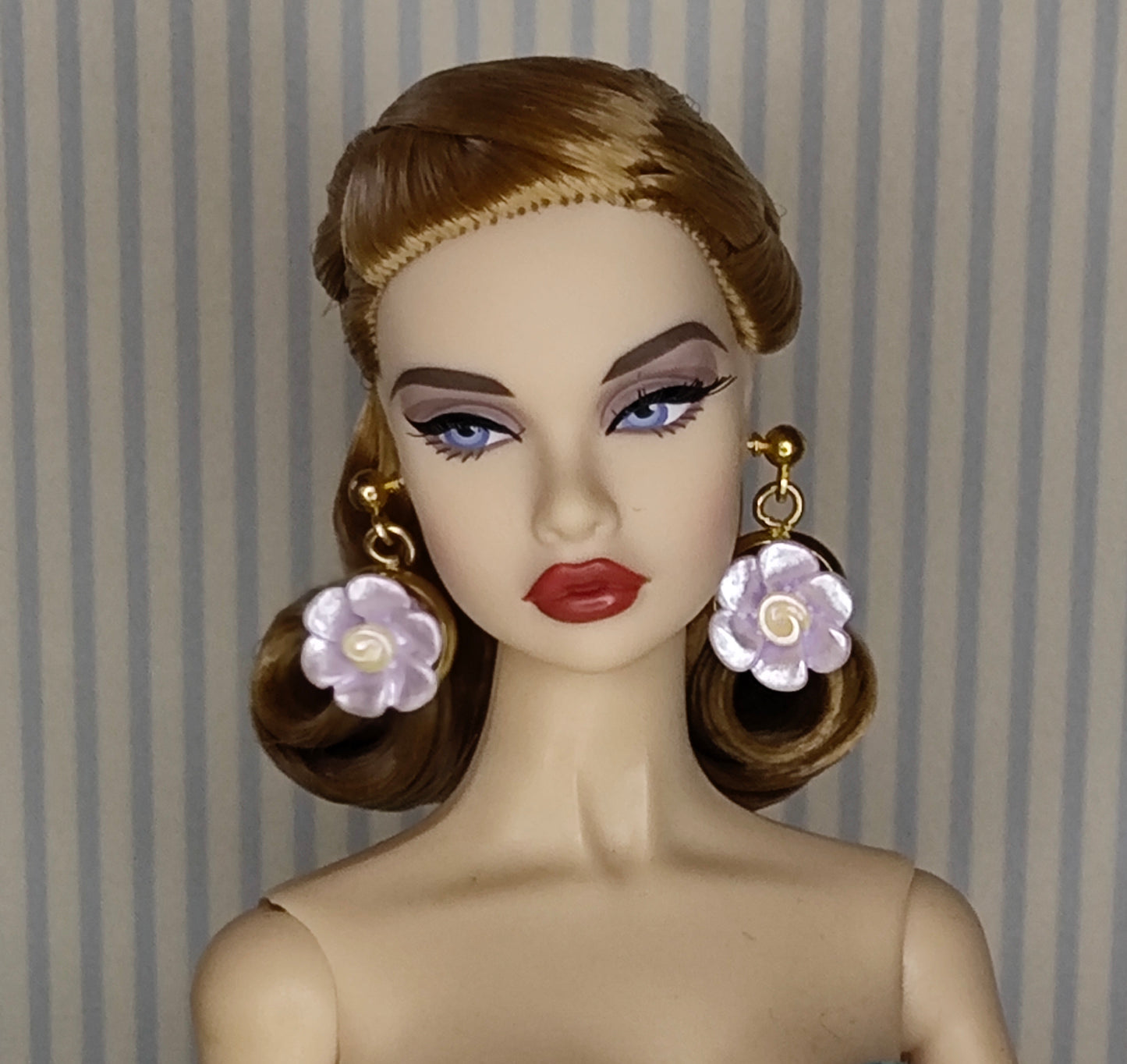 Modelo "blue lavender" para muñecas de 12"