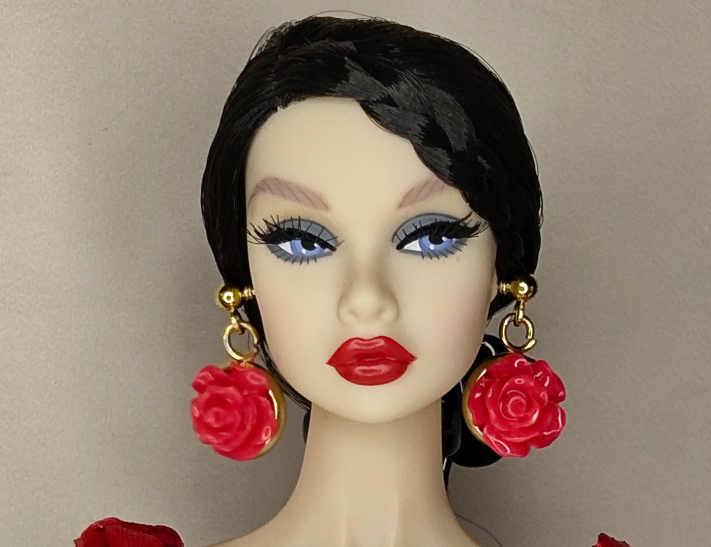 Modelo "LORNA RED" para muñecas de 12"