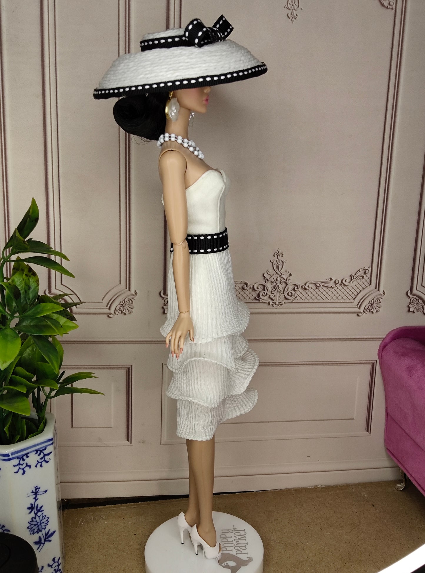 Modelo "ASCOT" para muñecas de 12"