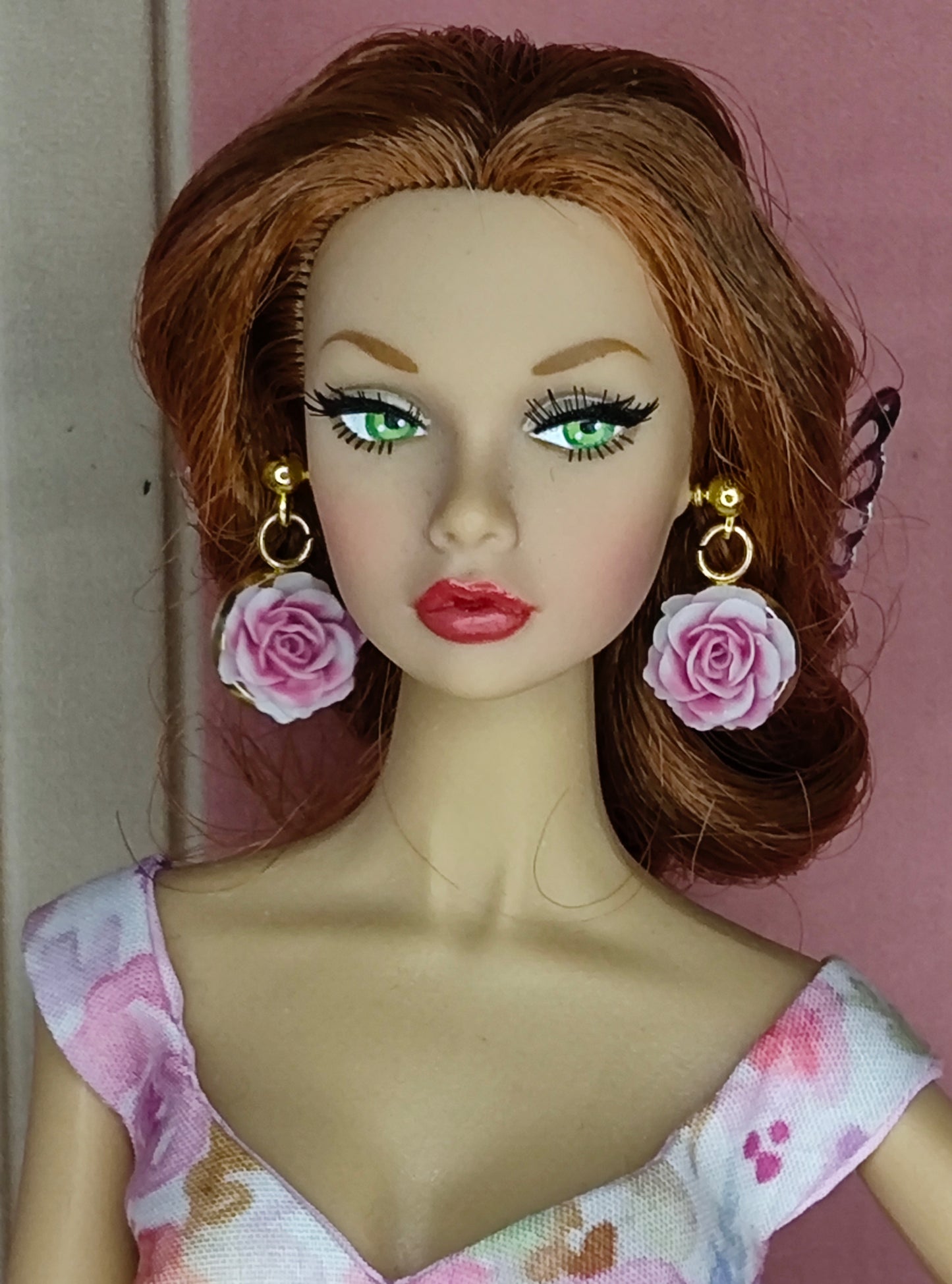 Modelo "SWEET FLOWERS" para muñecas de 12"