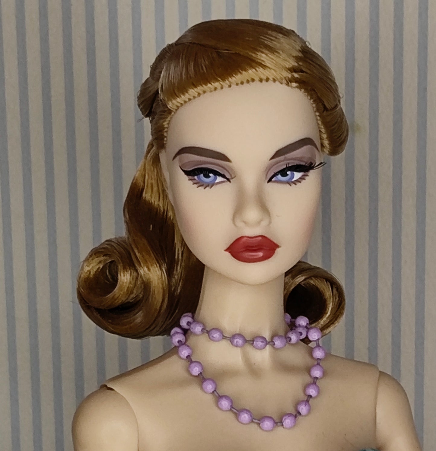 Modelo "blue lavender" para muñecas de 12"