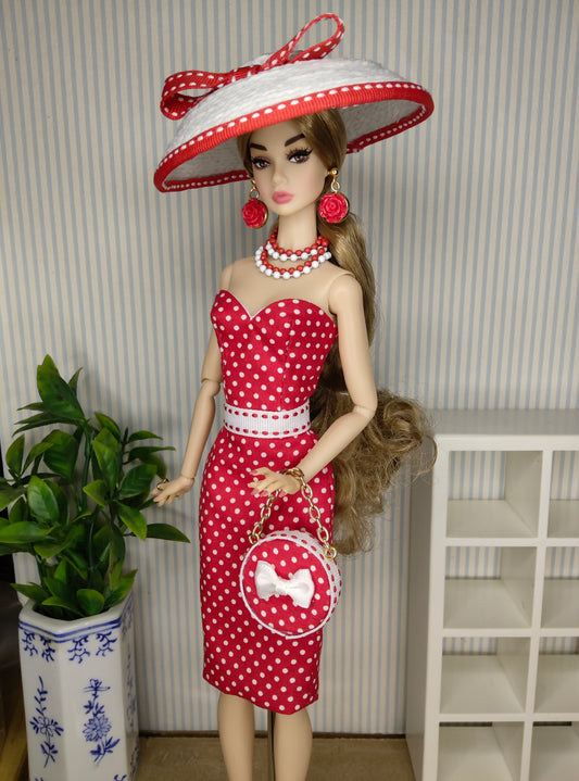 Modelo "Red dot" para muñecas de 12"