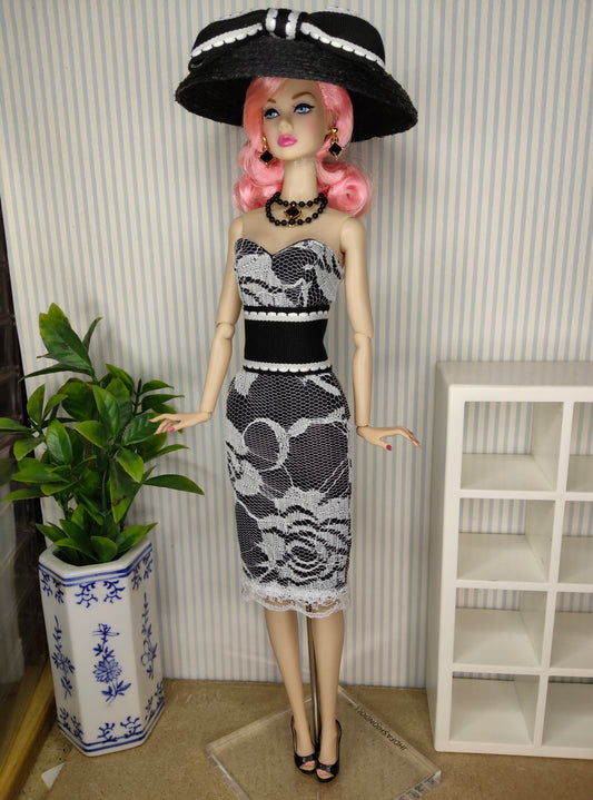 Modelo "Corsett" para muñecas de 12"