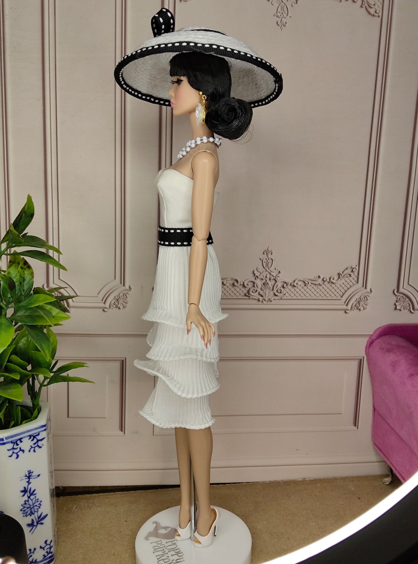 Modelo "ASCOT" para muñecas de 12"