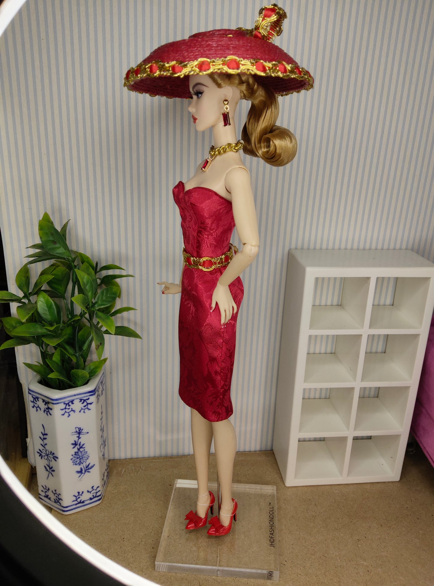 Modelo "Scarlett" para muñecas de 12"